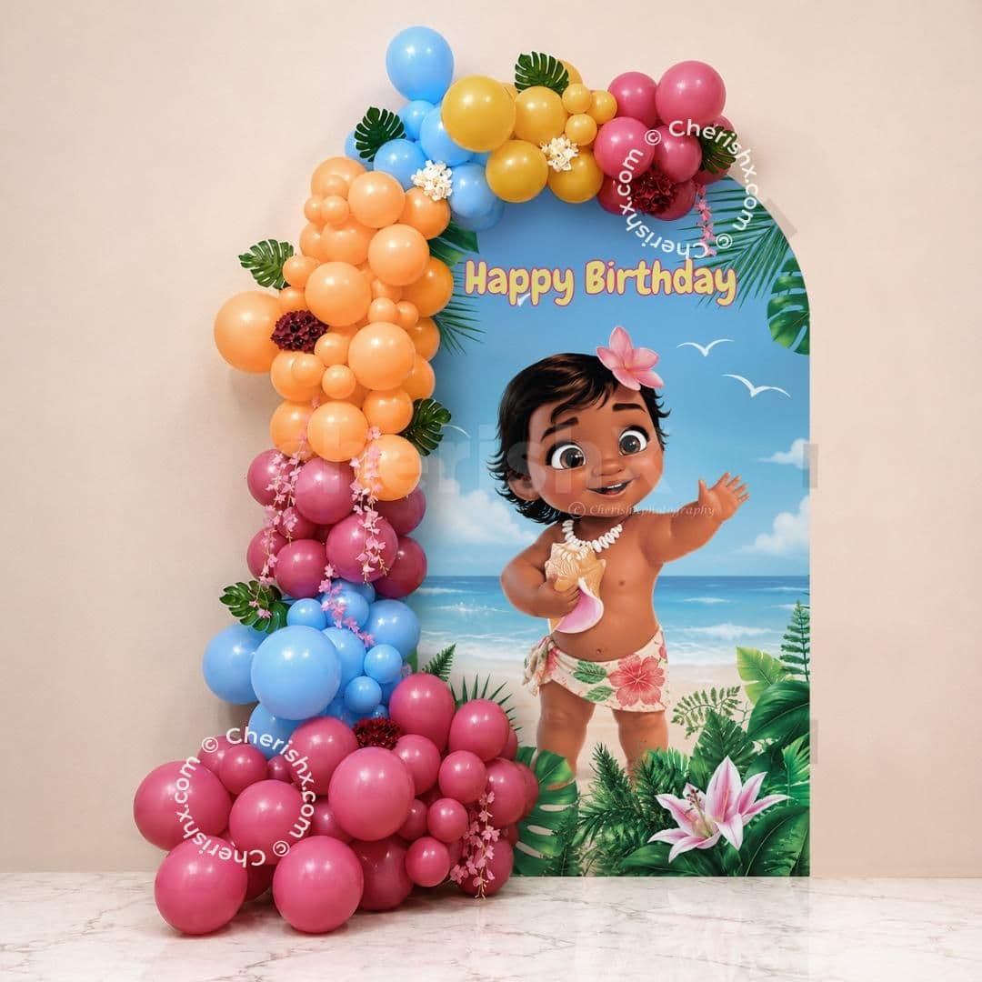 Kids birthday decor by Festoura