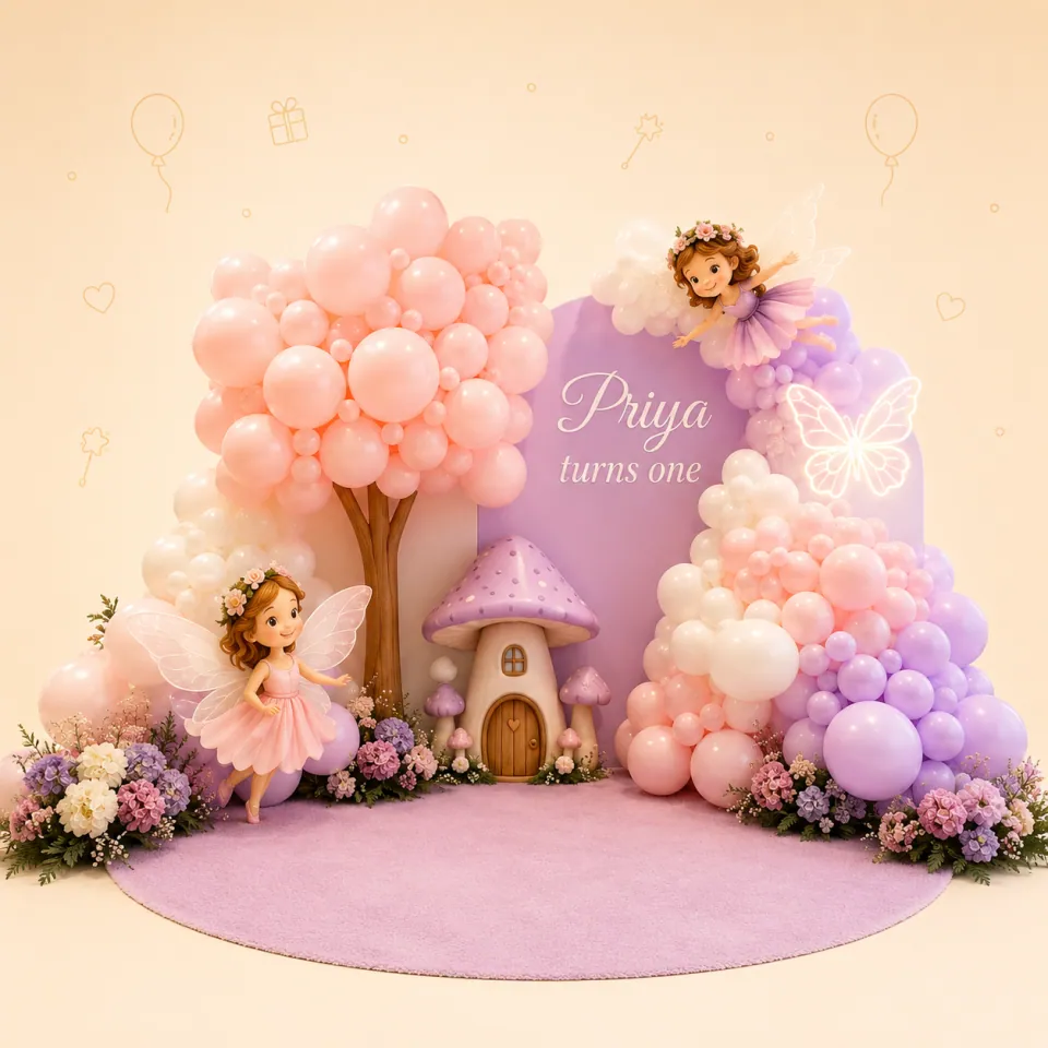 Kids Birthday decoration by Festoura
