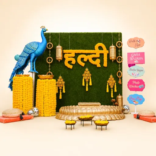 Haldi Decoration by Festoura